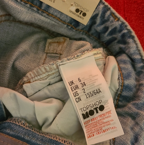 Topshop 💕heart-studded shorts NWT - Picture 7 of 9